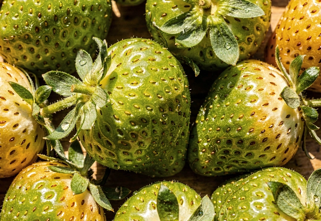 Morangos regionais frescos de Primavera